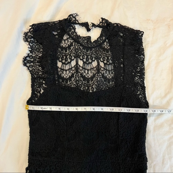 Free People Intimately NWT Daydream Lace Open Back Mini Dress - Picture 6 of 11